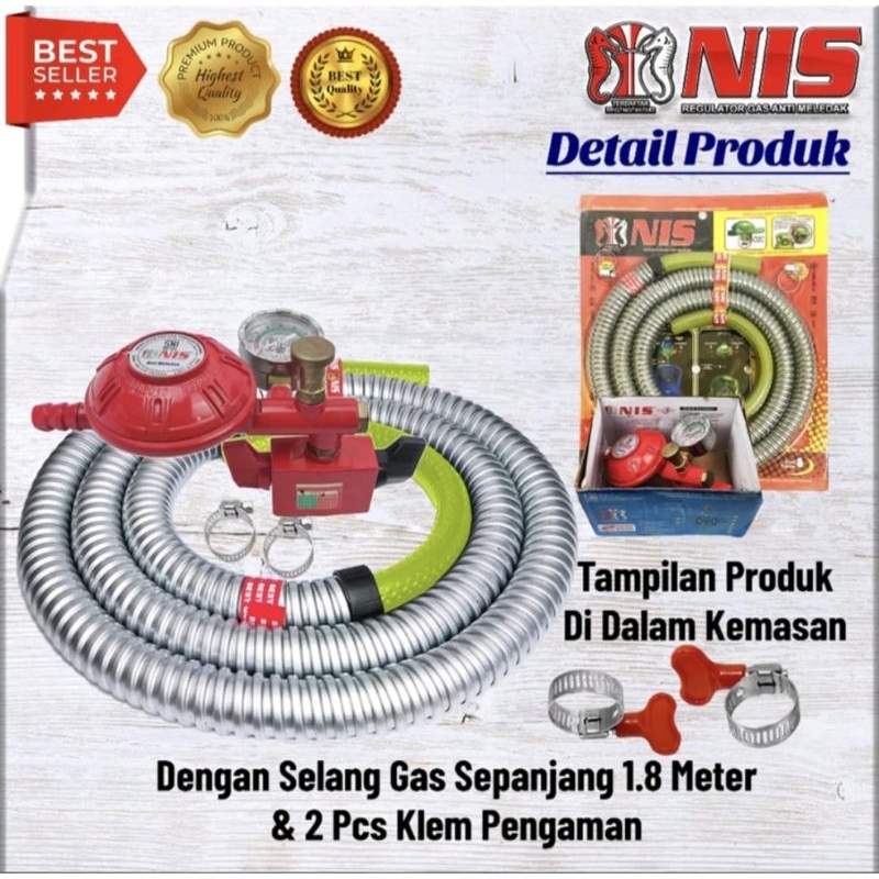 PAKET REGULATOR ROBOT & SELANG BAJA ANTI MELEDAK