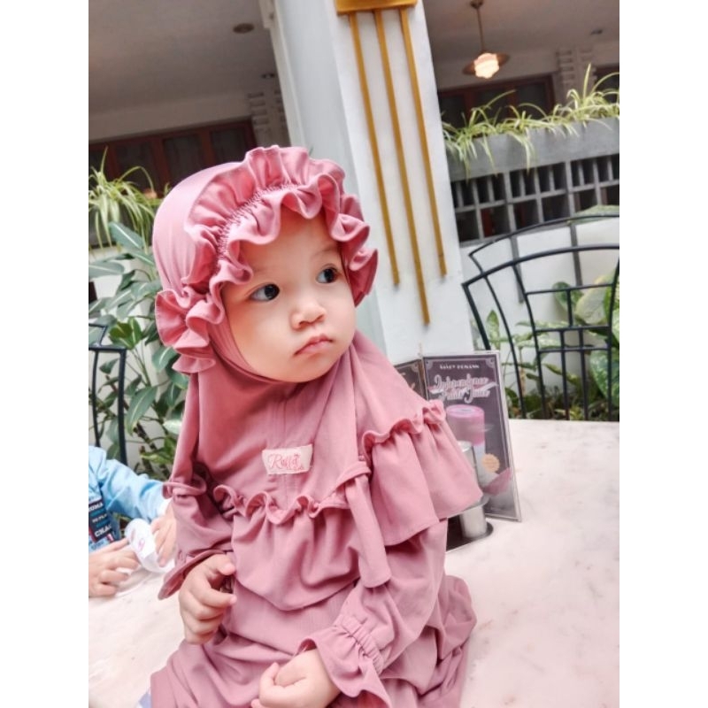Raffa Kids - Hijab Anak Instan Aisyah ( 3 bulan - 5 tahun )