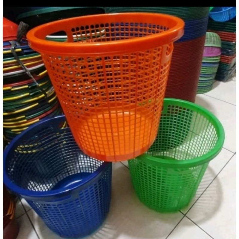 KERANJANG SAMPAH PLASTIK JUMBO BESAR / TONG SAMPAH / TEMPAT SAMPAH