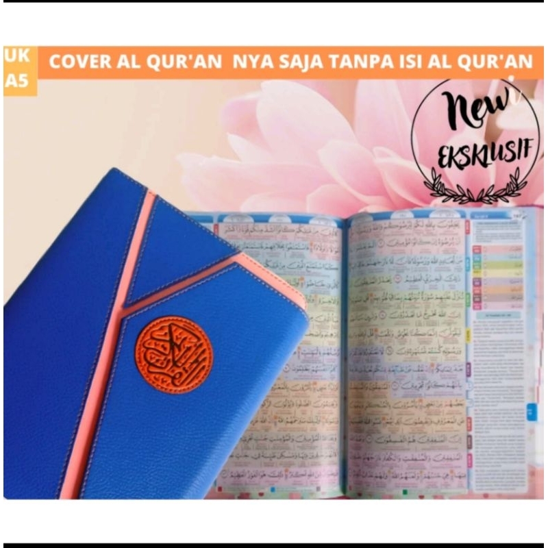 

SAMPUL AL-QUR'AN | COVER AL-QUR'AN | UKURAN A5 | PRODUK DIATAS HANYA SAMPUL/COVER SAJA