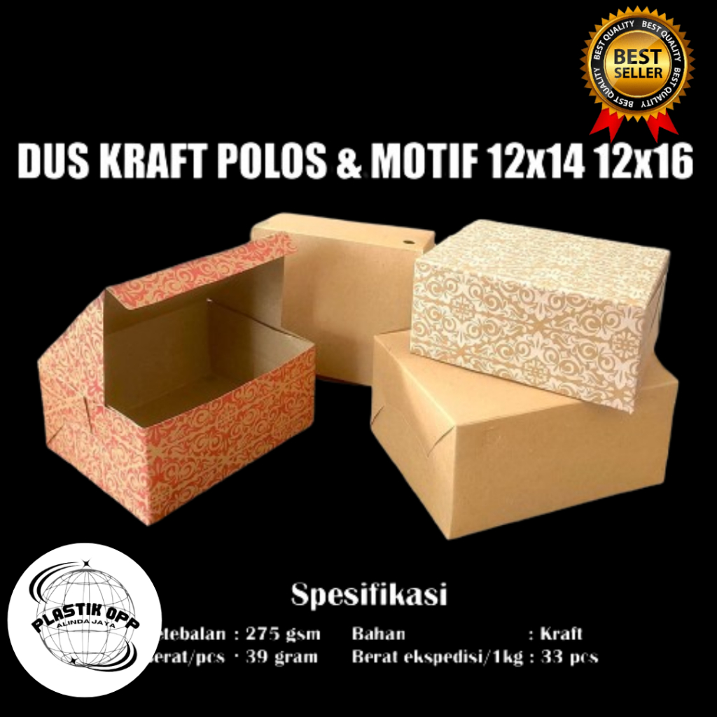 

Dus Snack 12x14 12x16 KRAFT Coklat 275gsm isi 50 pcs / Box GS Kue Roti Risoles Gorengan Dimsum Polos / Kotak Kardus Snack Bahan Kraft Tebal Motif Terbaru