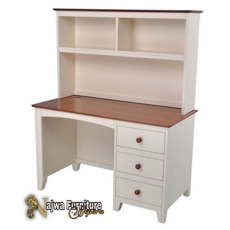 MEJA BELAJAR LEMARI BELAJAR MINIMALIS MODERN