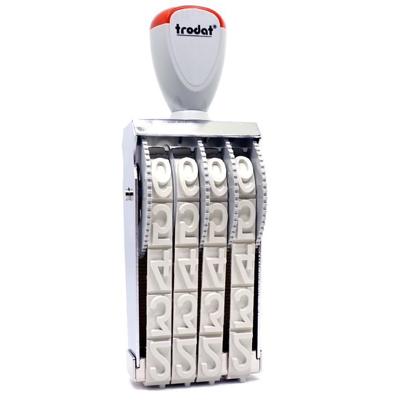 

Stempel klasik nomor merk Trodat 4 dit