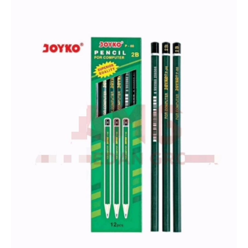 

(KODE B) PENSIL 2B JOYKO 1 KOTAK ISI 12 Pcs