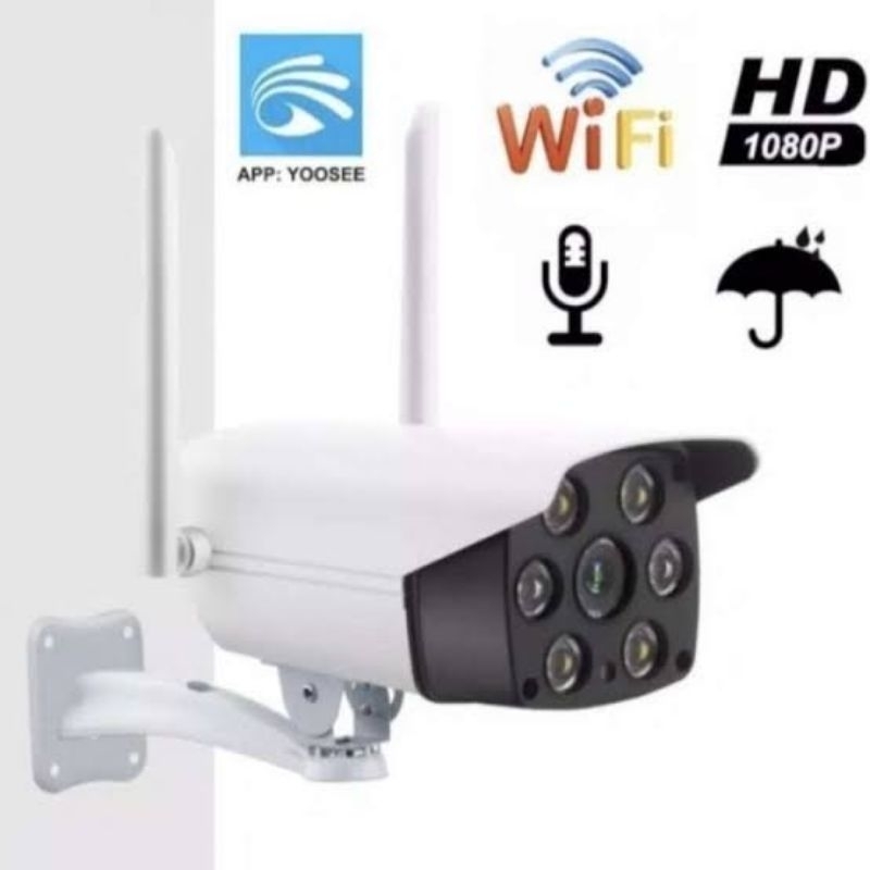 IP CAMERA CCTV OUTDOOR YOOSEE ONVIF WIRELESS WIFI PRAKTIS 8MP