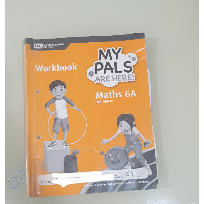 MY PALS ARE HERE MATHS 6A 3rd Edition WORKBOOK