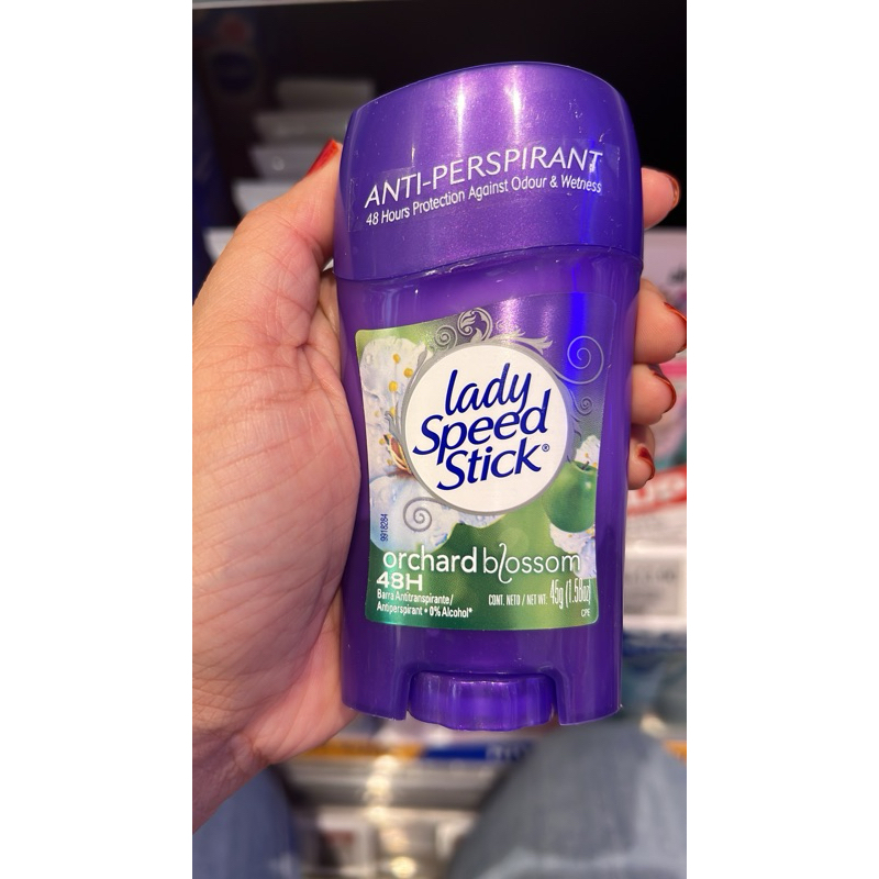 lady speed deodorant