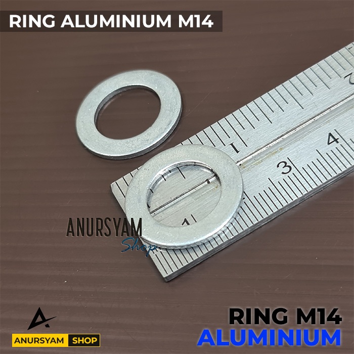 Ring Plat M14 Aluminium / Ring Plat Aluminium M14