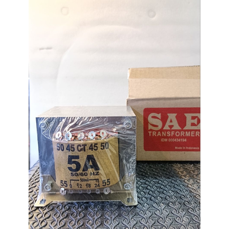 Trafo SAE TRANSFORMER 5A CT 55V