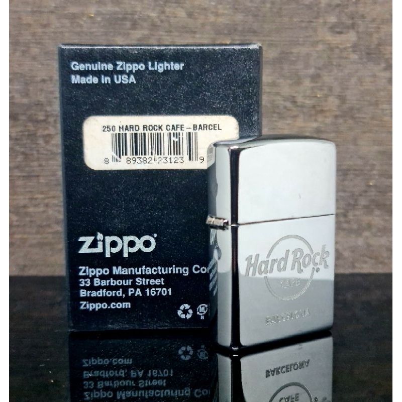 Zippo Hard Rock Cafe Barcelona 2012