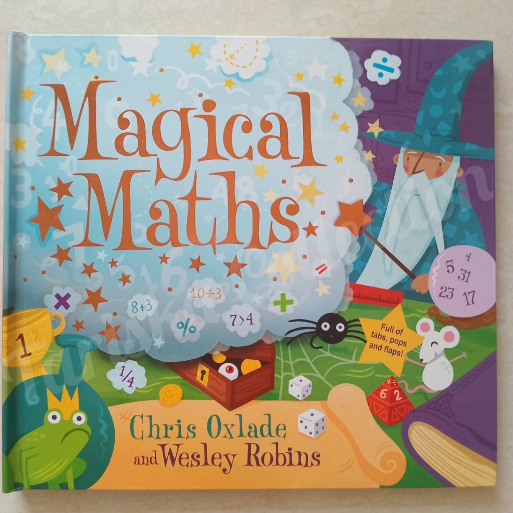 Magical Maths Interactive Pop Up Book Buku Belajar Matematika NEW / BARU