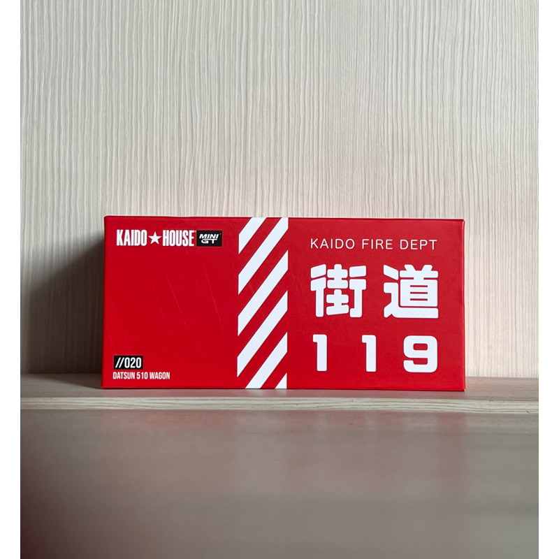 Mini GT x Kaido House Datsun 510 Wagon Fire Dept