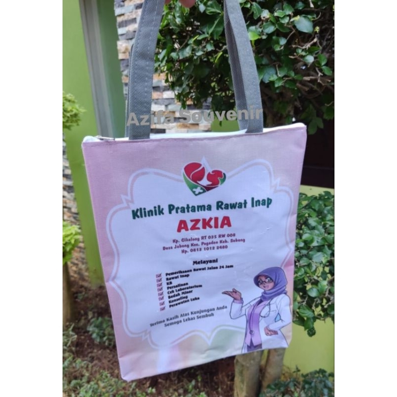 

Tas Souvenir BIDAN / Tas BIDAN Goodie Bag Promosi Tenteng Banner
