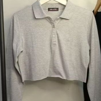 crop sweater abu abu kangol preloved