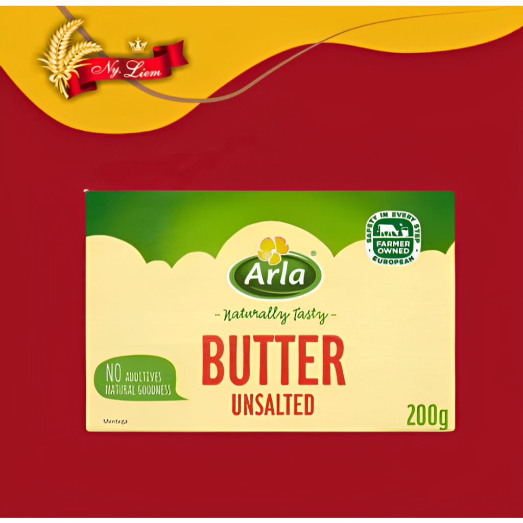 

ARLA Unsalted Butter 200 gr (INSTANT ONLY)