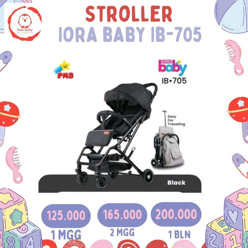 TERMURAH SEWA STROLLER IORA BABY IB - 705