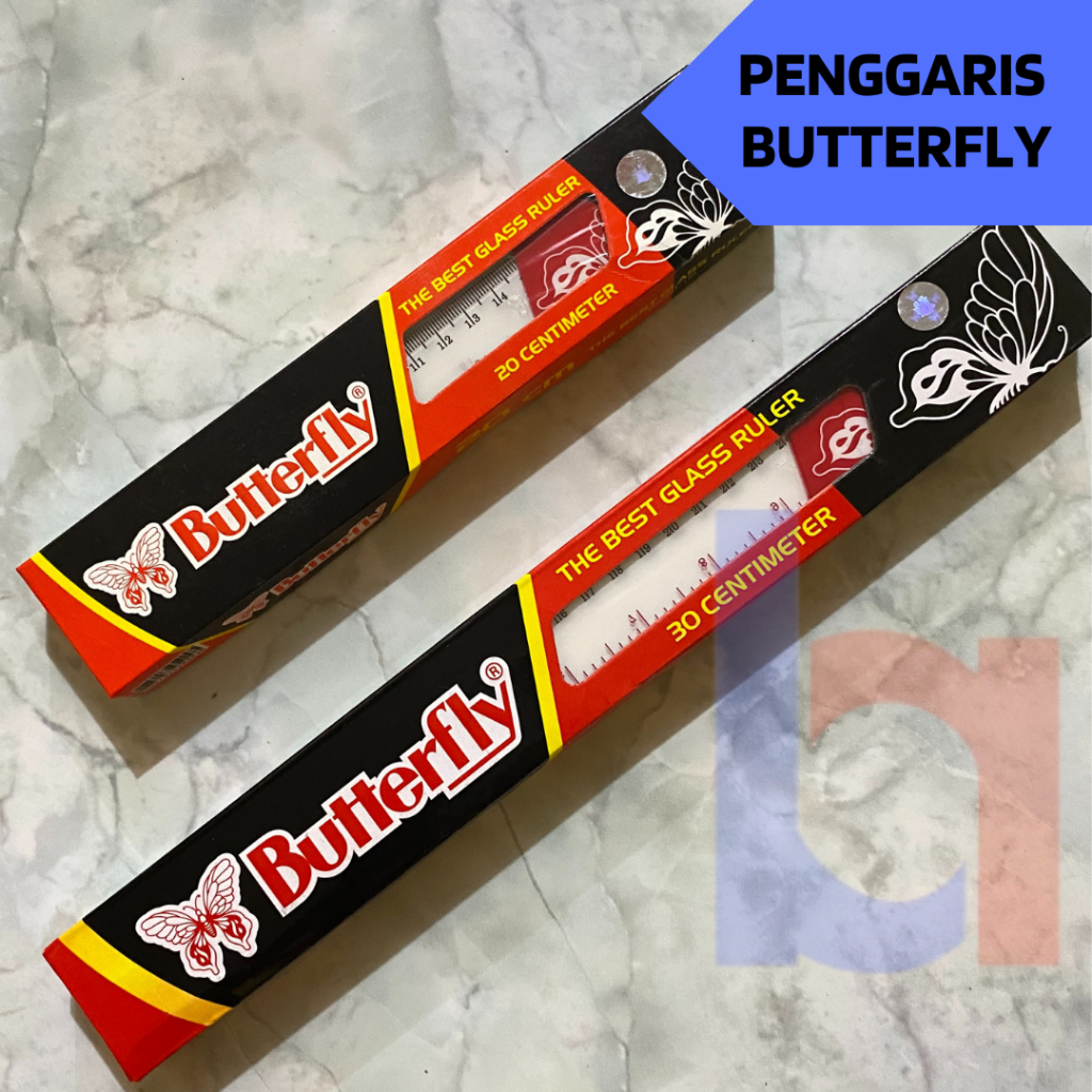 

PENGGARIS BUTTERFLY 20CM 30CM