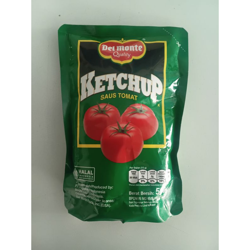 

Del Monte Saus Tomat - Netto 500 gram