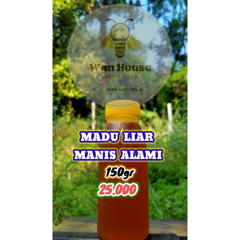 

MADU MANIS DORSATA 150gr MURNI TANPA CAMPURAN