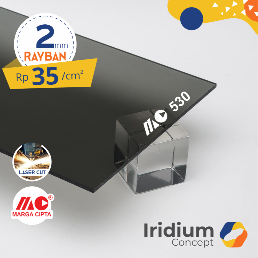 

Akrilik Lembaran Rayban 2mm Acrylic Sheet Riben 2 mm Custom Laser