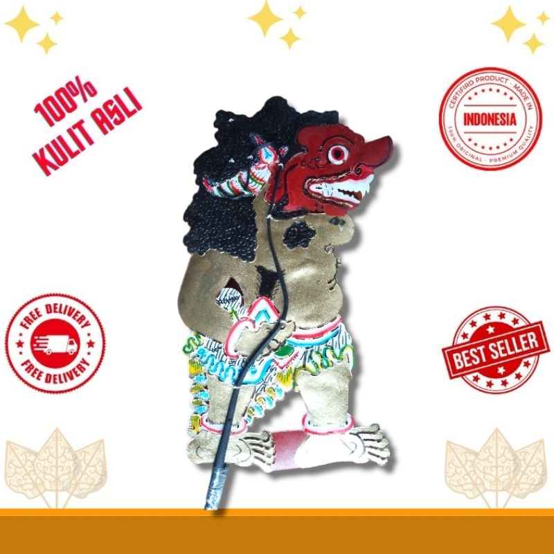 WAYANG KULIT ASLI BUTO BEGAL EMAS