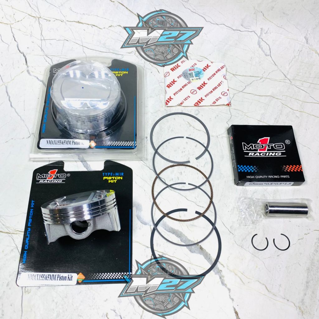 PISTON NMAX MOTO1 65mm PIN 14 NMAX AEROX M27