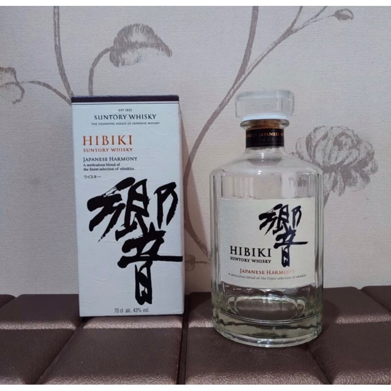 botol bekas miras hibiki harmony / botol pajangan / botol koleksi