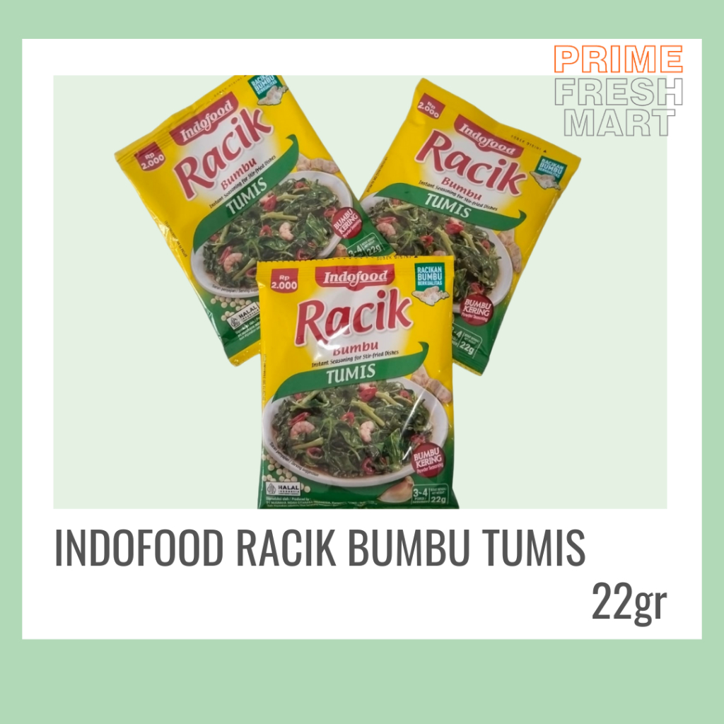 

Indofood Racik Bumbu Tumis Kemasan 22gr