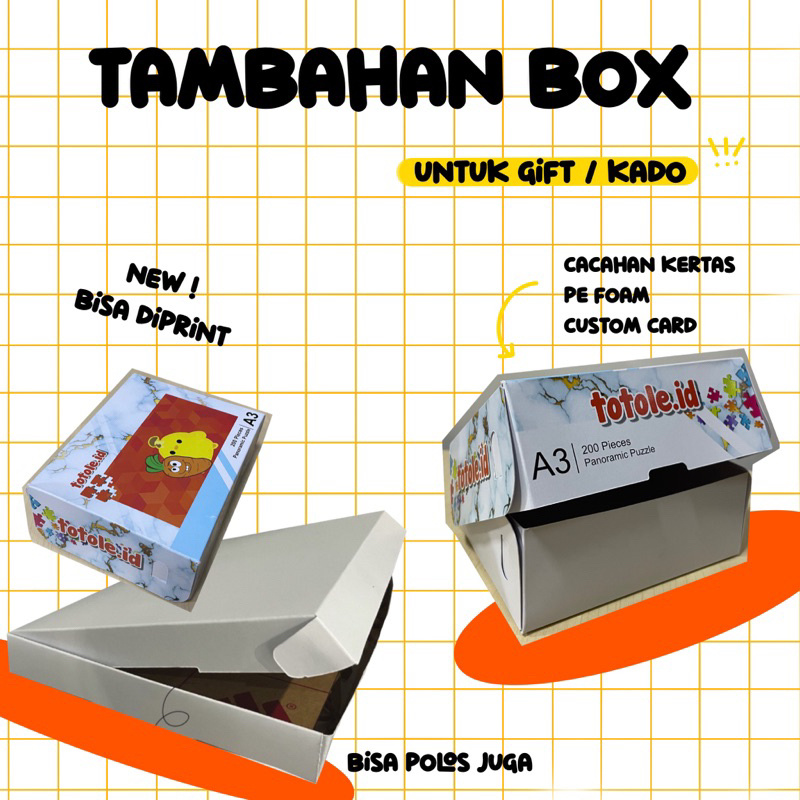 

TAMBAHAN BOX AKRILIK SEMUA UKURAN