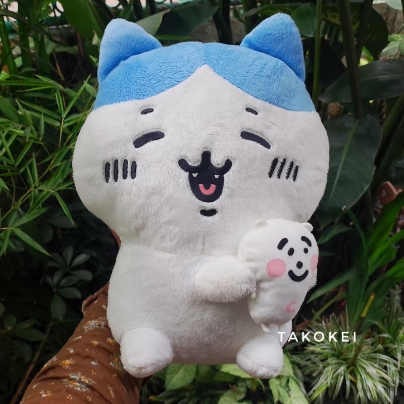 Chiikawa Plush NAGANO Original Japan Hachiware sleepover CLASSIC