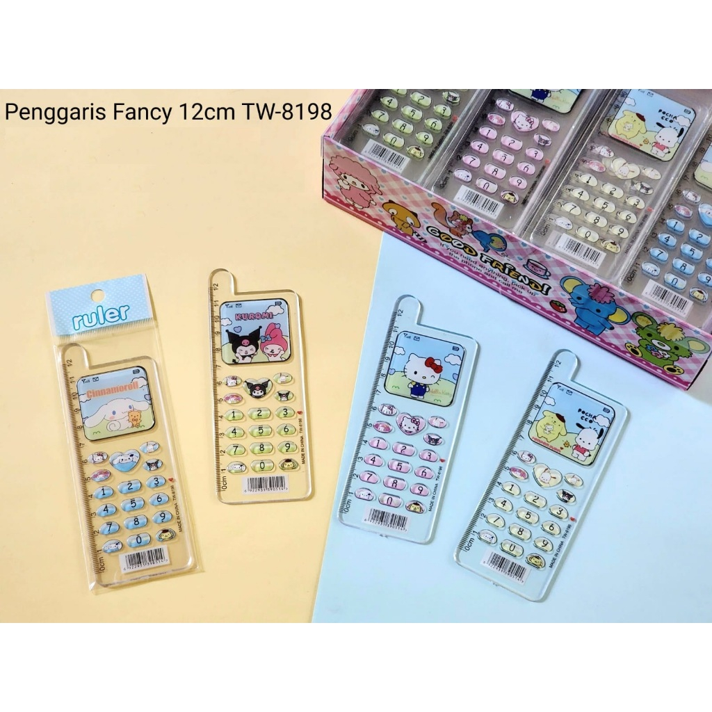 

Rmdodo - Penggaris 12 Cm Karakter Fancy Lucu TW-8198