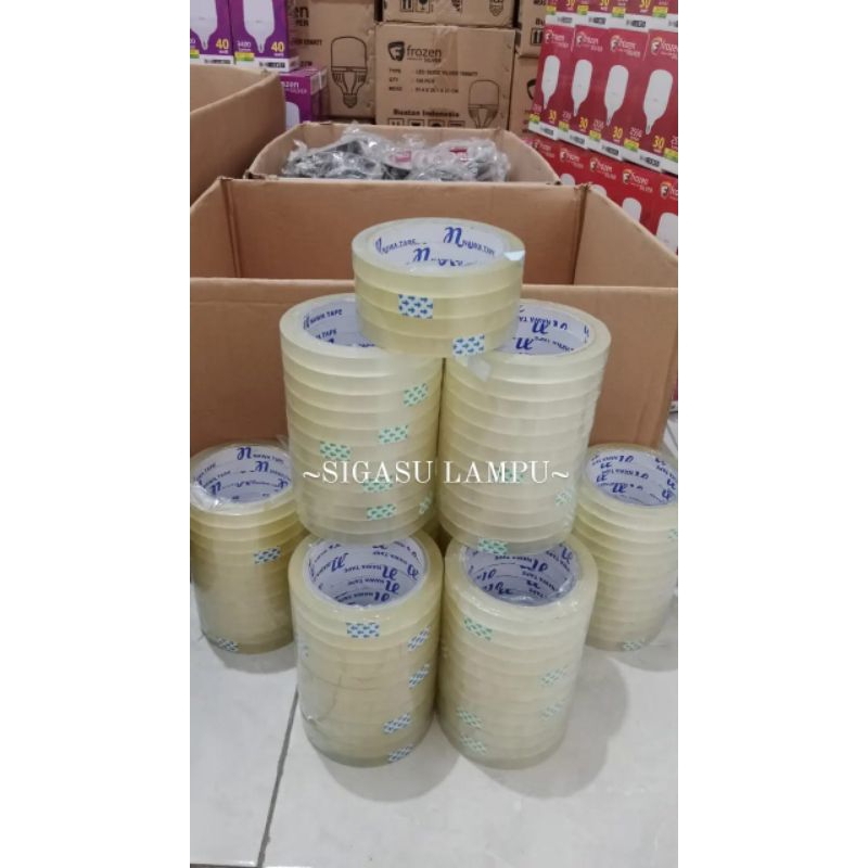 

LAKBAN BENING KECIL 12mm x 90 yard (1 Roll isi 12 Pcs)
