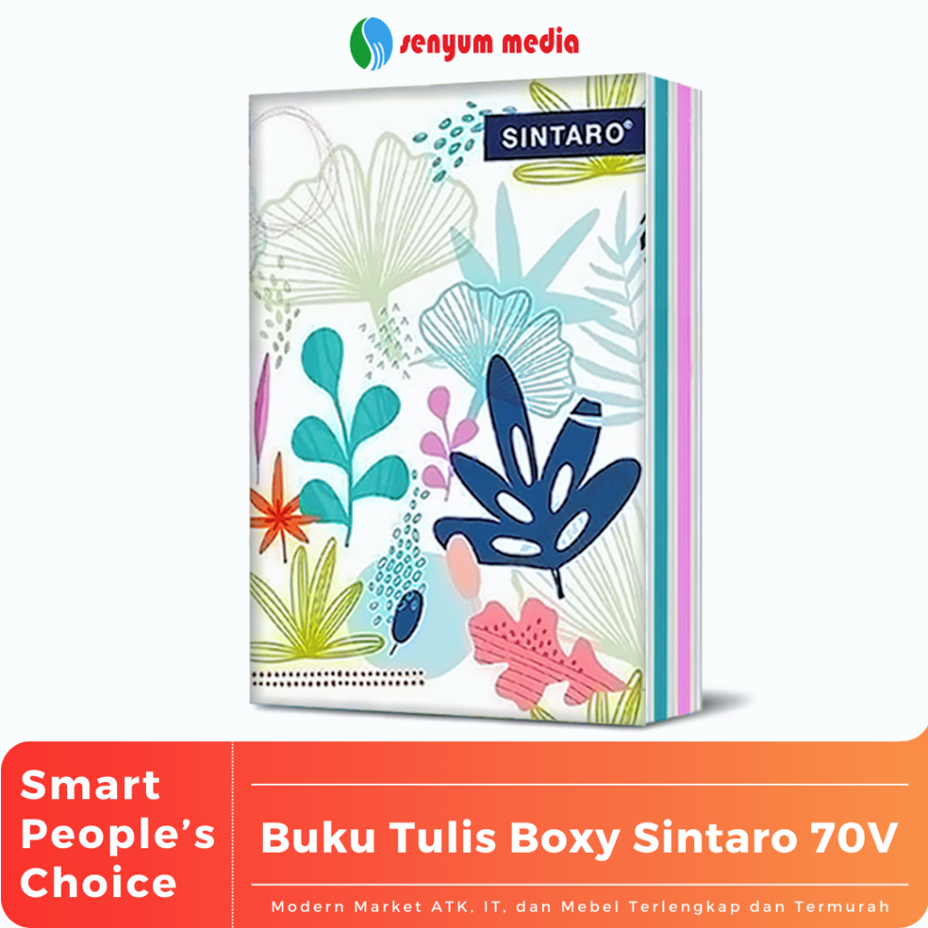 

Buku Tulis Boxy SINTARO EKONOMIS Oleh LOCOMOTIF 70 Lembar (1 Pack Isi 10 Buku) (S:PAK)