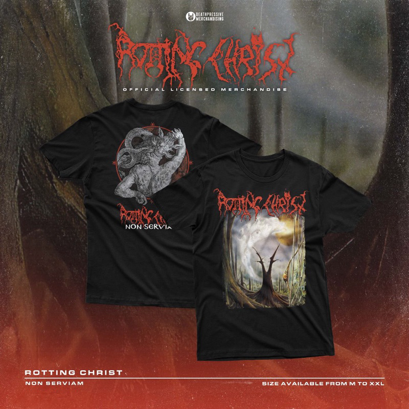 ROTTING CHRIST non serviam - Tshirt original