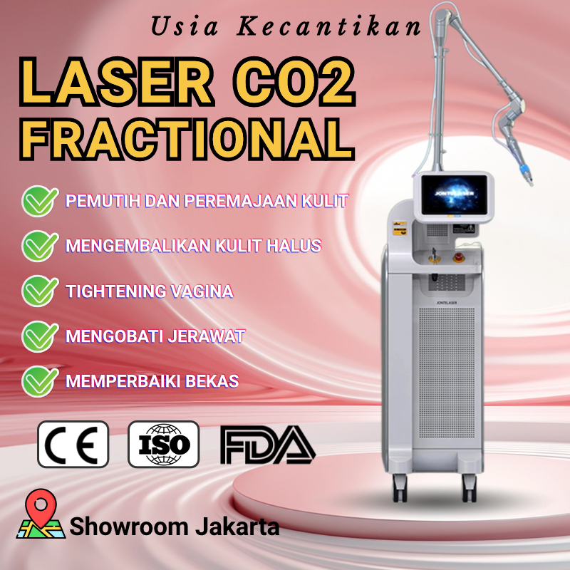 Co2 laser fractional Laser co2 fractional laser penghilang bekas luka laser wajah alat klinik kecant