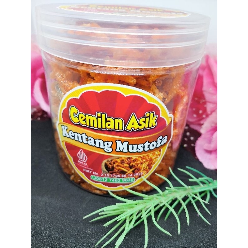 

Termurah Kentang Mustofa kemasan toples 150 gram