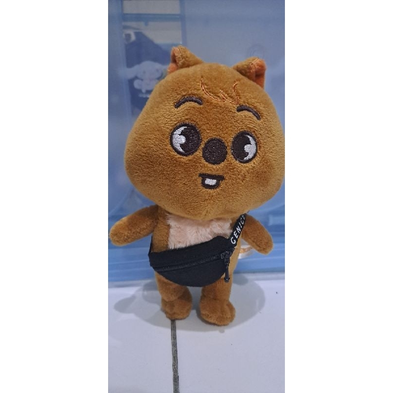 tas uniqlo shoulder bag aksesoris untuk boneka10cm atau 15cm, doll bag accessories skzoo