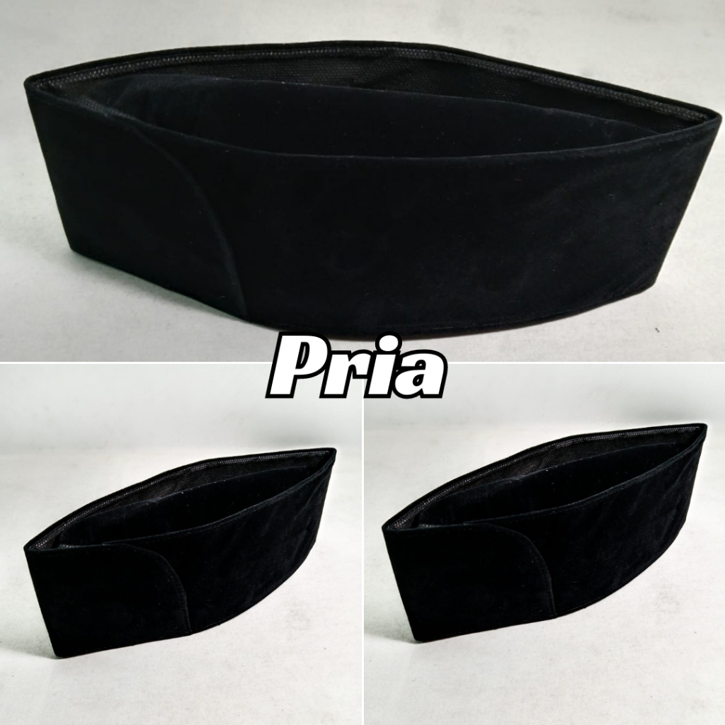 Peci PNS upacara Peci PASKIBRA Hitam PRIA