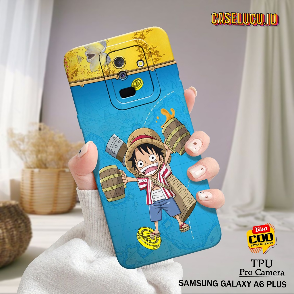 Casing Hp Samsung A6 Plus Terbaru - Case Lucu - Case Samsung A6 Plus - Fashion Case Anime - Soft Cas