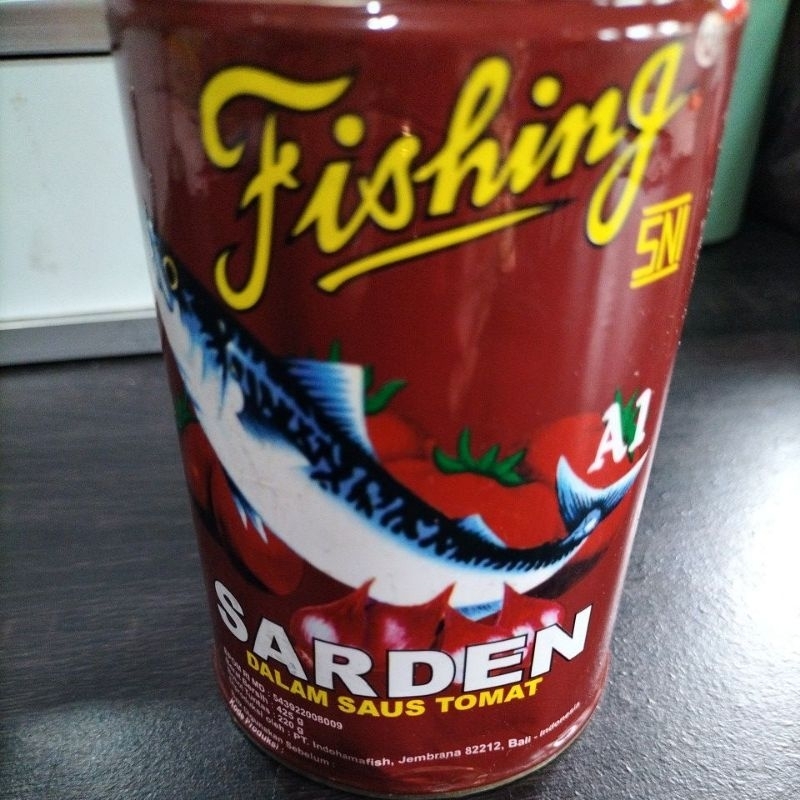 

sarden fishing saus tomat