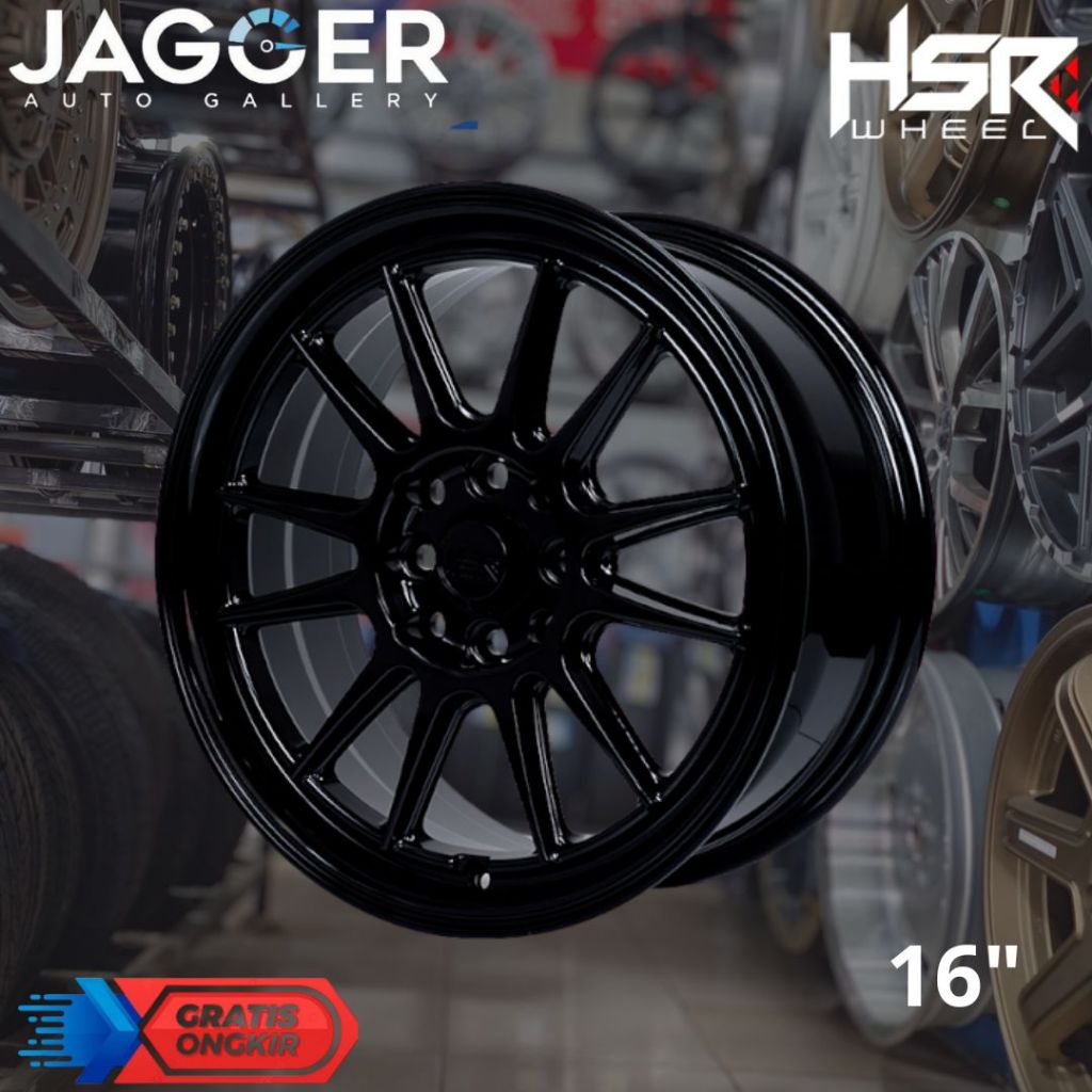 velg HSR original ring 16 untuk brio jazz yaris agya avanza livina HSR ENDE