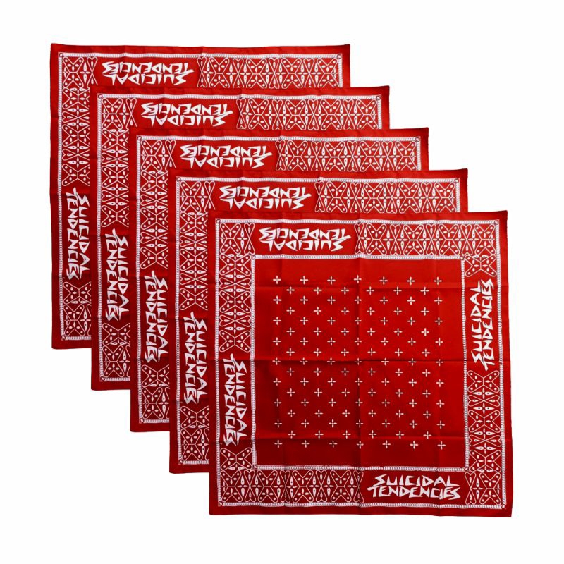 BANDANA - SLAYER - SCARF - SCDL MERAH