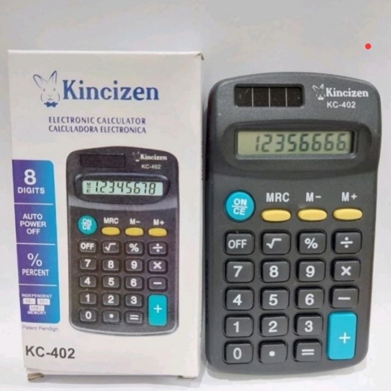 

PAKET HEMAT Kalkulator Pocket Calculator Saku KK42