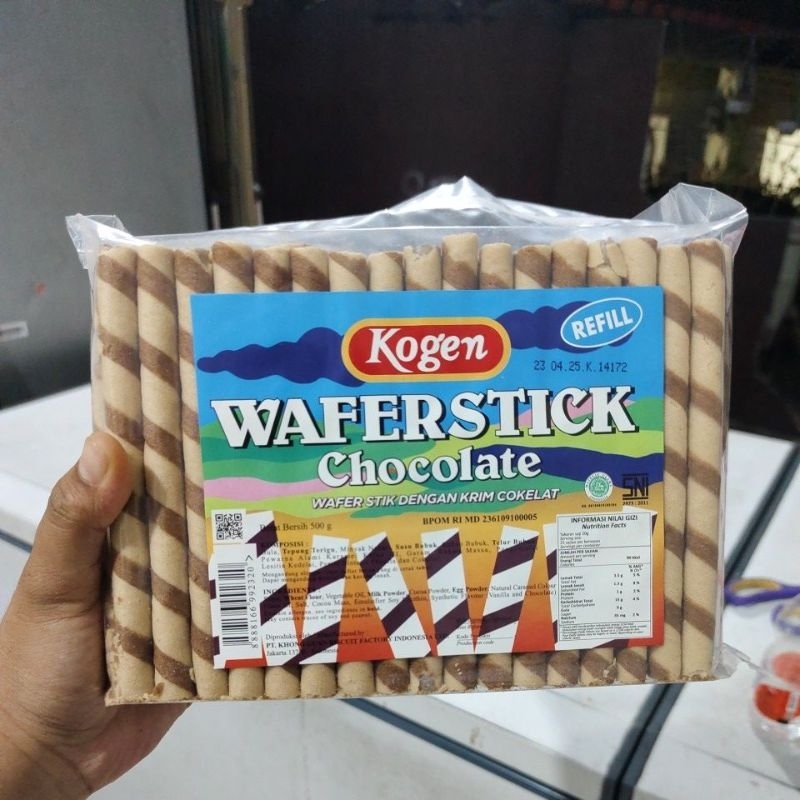 

KOGEN waferstick Chocolate 500 gr