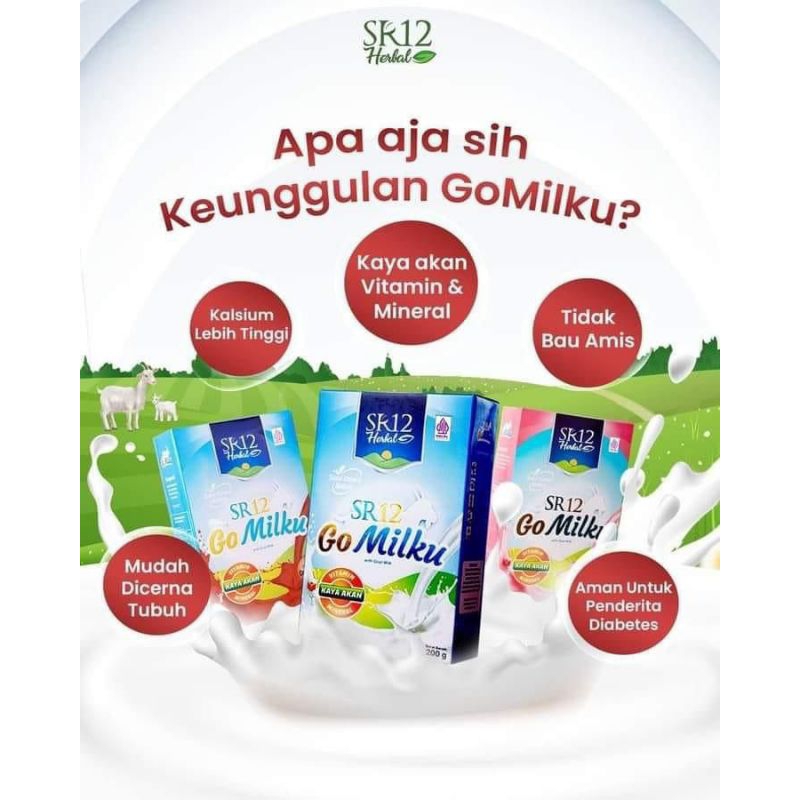 

Susu Kambing Etawa Premium Go Milku 200gr