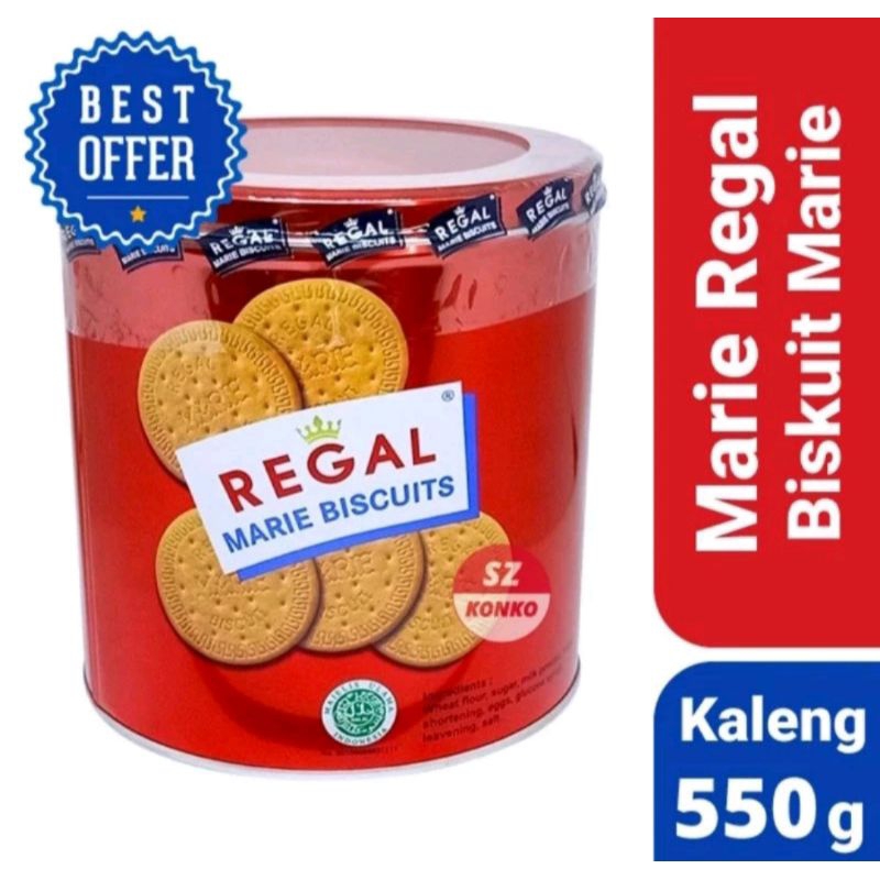 

REGAL MARIE KALENG - CEMILAN BISKUIT TINGGI PROTEIN