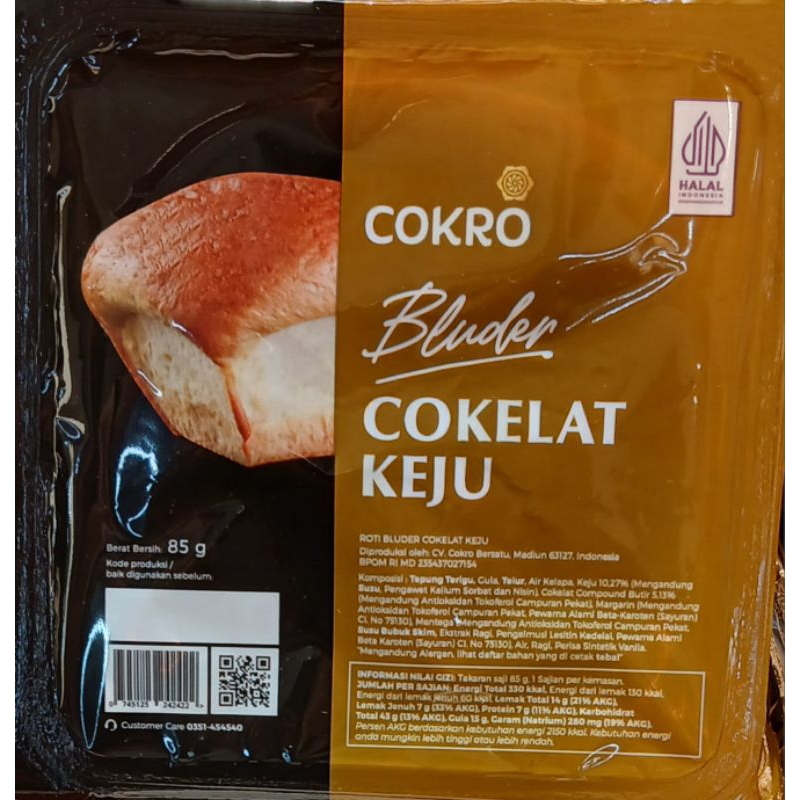 

Cokro Bluder Cokelat Keju 85g - HK