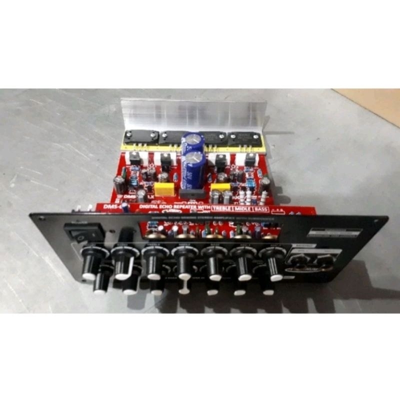 AKTIF SPEAKER STEREO DIGITAL ECHO MIXING REPEATER KARAOKE DMS7000 DMS7000X DMS-7000