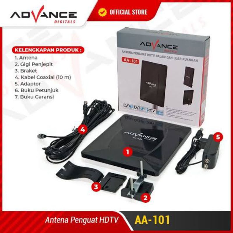 Antena TV Digital indoor/outdoor ADVANCE AA-101