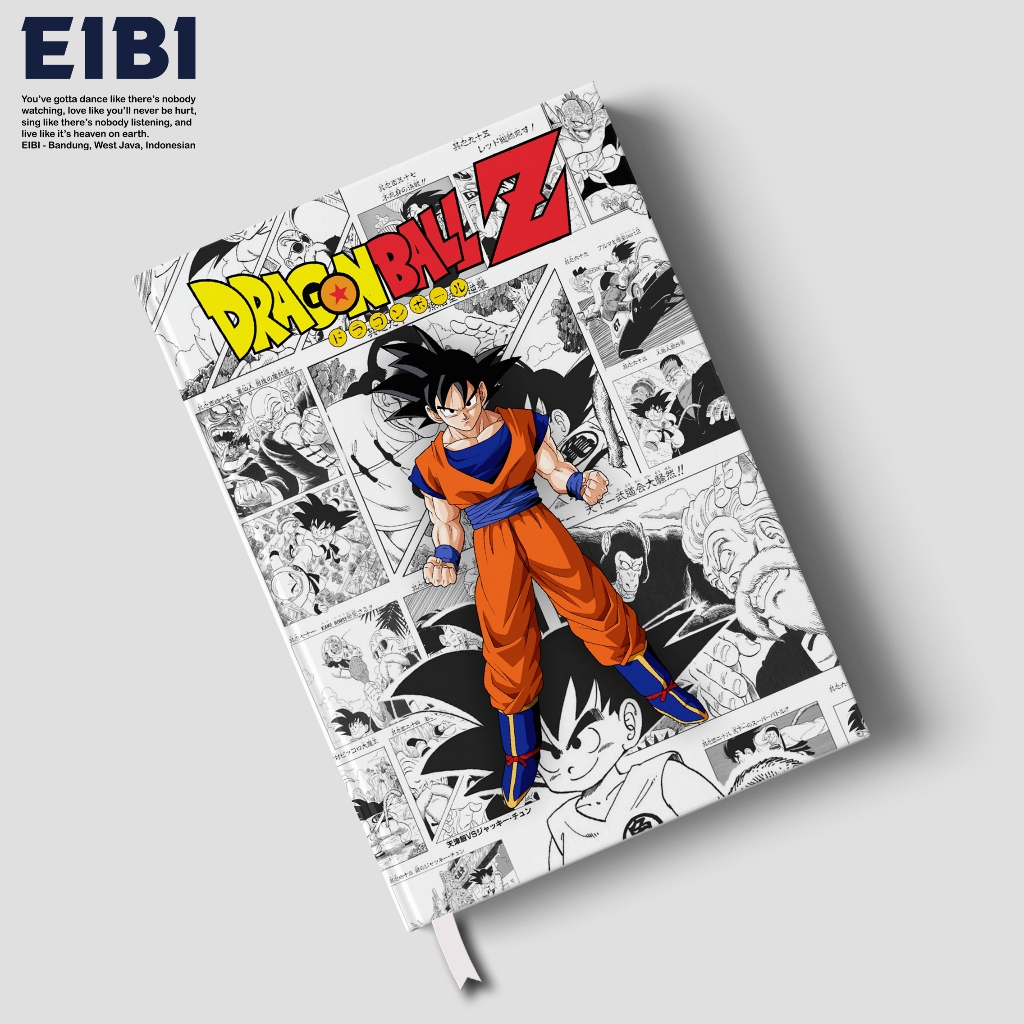 

Eibibook Buku Tulis Catatan Notebook Hardcover Son Goku Dragon Ball Z